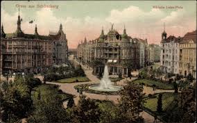 Wir heißen sie herzlich willkommen! Ansichtskarte Postkarte Berlin Schoneberg Blick Auf Den Akpool De