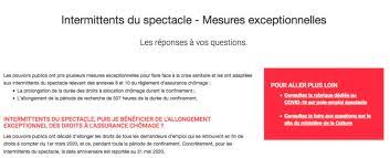 Règle chez les intermittents du spectacle et de l'audiovisuel est le contrat de travail à durée déterminée ou plus précisément une catégorie de cdd : Covid 19 Et Audiovisuel Infos Utiles Satis Alumni