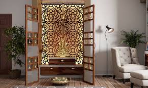 But all the decoration ideas for pooja room which i'm sharing below are perfect for all sized pooja room. Pooja Room Decoration Ideas For Your Home Design Cafe