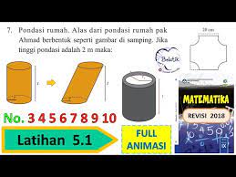 Mtk kls 9 hal 280. Latihan 5 1 Nomor 3 4 5 6 7 8 9 10 Kelas 9 Smp Mts Bangun Ruang Tabung Matematika Hal 280 Bab 5 Youtube