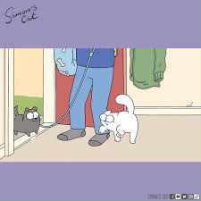 Simon's Cat meets a new pup!