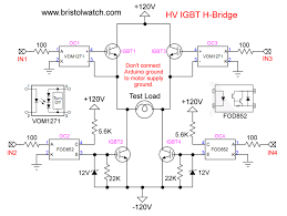 Igbt Based High Voltage H-Bridge Dc Motor Control