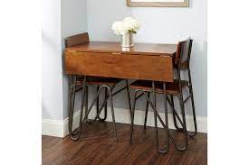 Toriano Drop Leaf Table With Hairpin Legs Ashley Furniture Homestore Dining Table Small Space Dining Table In Kitchen Hairpin Dining Table