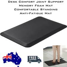 Added scotch guard to it so i can easily keep it clean. Anti Fatigue Standing Mat Desk Comfort Joint Support Memory Foam Kitchen Mat New Ebay