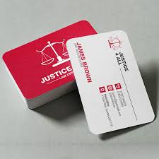The rounded corners give an impression that the owner pays attention to the small details. Rounded Corner Business Cards