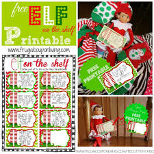 Free Elf On The Shelf Printable Notes Elf On The Shelf Elf Elf Fun