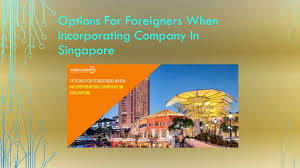 Options For Foreigners When Incorporating Company In Singapore Singapore Company Foreign