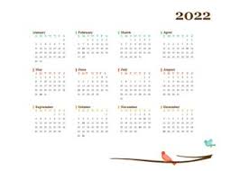 Printable 2022 Word Calendar Templates Calendarlabs