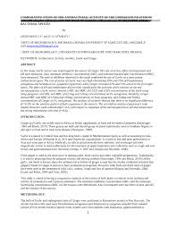 Check spelling or type a new query. Pdf Comparative Study Of The Antibacterial Activity Of The Underground Stem Of Ginger Zingiber Officinale And The Bulb Of Garlic Allium Sativum On Selected Aerobic Bacterial Species