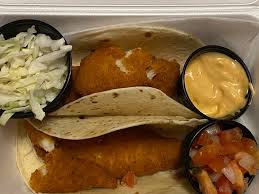 The fish—we use cod, but any flaky variety works—marinates in a mixture of lime juice, chili powder, and cumin that will become your standard. Mojo Loco Food Truck Fish Tacos Picture Of Mojo Loco Food Truck Cuisine Wilmington Tripadvisor