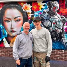 So good to catch up with my mate @dankitchener today and receive this  beautiful gift from him.😊 I actually cried when he first send me a photo  of it. Absolutely beautiful. The