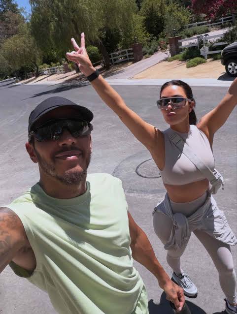 Lewis Hamilton Shares Intimate Photos with Kim Kardashian: 'Resting,  Restoring, Recharging'