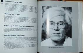 The Andy Warhol Diaries Edited by Pat Hackett 1989 First Edition