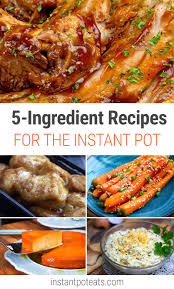 5 ingredient instant pot recipes. 5 Ingredient Instant Pot Recipes Easy