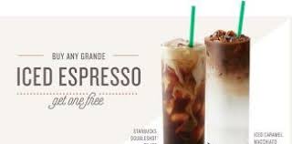 Starbucks Buy 1 Get 1 Free Espresso Event June 27 July 2 Favorite Drinks Food And Drink Starbucks Card