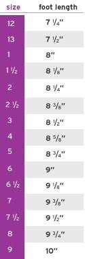 Justice Girls Size Chart Justice Size Chart Newscellar Info