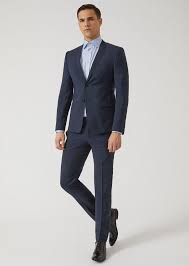 Abito da cerimonia blu effetto rigato di giorgio armani 2018. Armani Uomo Abiti Free Shipping Off61 In Stock