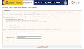 Para poder utilizar los componentes para la firma de documentos electrónicos debe tener habilitado en su navegador un certificado emitido por una de las autoridades certificadoras (ca) indicadas en. Generacion De Certificado En La Nube Sede Electronica Ministerio De Educacion Y Formacion Profesional
