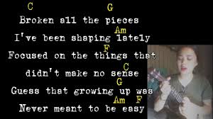 Just take me with all my stupid flaws. Beautiful Scars Maximillian Ukulele Chords Lyrics Youtube