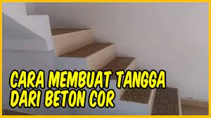 Maybe you would like to learn more about one of these? Cara Membuat Tangga Rumah Beton Cor Rumah Kita Youtube