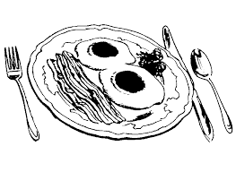 We have now placed twitpic in an archived state. Food Clipart Page 20 B W Clipart Bacon And Eggs Breakfast Baked Dish Milk Fish Can Steak On Grill Turkey
