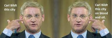 Carl bildt is a cigi distinguished fellow, effective december 2014. Mikael Bruer On Twitter We Bildt This City On Blood And Oil Http T Co X2w76bvvfh