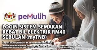 Check spelling or type a new query. Login Sistem Semakan Rebat Bil Elektrik Rm40 Sebulan Mytnb Info
