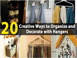 Check out our scarf hanger selection for the very best in unique or custom, handmade pieces from our hangers & clothing storage shops. 20 Creative Ways To Organize And Decorate With Hangers Diy Crafts