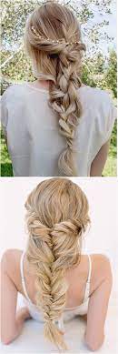 30 Stunning Wedding Hair Styles From Hairandmakeupbysteph Wedding Hair Styles Fish Tail Braid Messy Fishtail Braids
