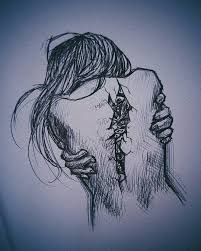 Pin By Amy Taylor On I Feel This Art Sketches Emotional Drawings Cool Art Drawings