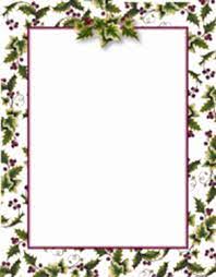 Free Printable Christmas Borders Geographics Holly Ivy Border Christmas Letterhead 8 5 Christmas Letterhead Christmas Stationery Holiday Crafts Christmas