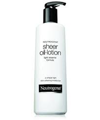 Sheer Oil After Shower Body Lotion Neutrogena Oil Lotion Moisturizer For Dry Skin Lotion