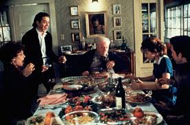 Home For The Holidays Movie Still 1995 L To R Anne Bancroft Robert Downey Jr Charles Durning C Holiday Movie Quotes Holiday Roasts Dinner And A Movie