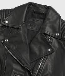 Allsaints Us Womens Estella Leather Biker Jacket Black Leather Jackets Women Leather Jacket Black Leather Biker Jacket