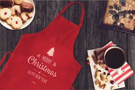 Apron Mockup With Christmas Design Mother Christmas Gifts Christmas Aprons Father Christmas Gifts