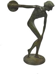 For one thing, only greeks took part. Amazon Com Talos Artifacts Discobolus Flat Sculpture Ancient Olympic Games Bronze Discus Thrower Athlete Home Kitchen