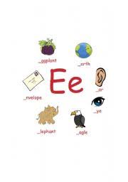 Some of the sweets that start with the letter e are english toffee, exploding truffles, eclairs, easter eggs and elvis fudge. English Worksheets Letter E