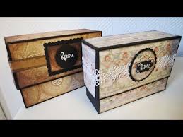 Rezeptbox Selber Machen Recipe Box Diy Eng Sub Youtube Karteikasten Selber Machen Box