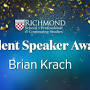 Profile Picture of Reflections from the SPCS Student Speaker - Newsroom (@richmond.edu) on Google