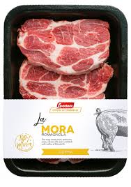 Coppa di suino senza osso portate filtra. Mora Romagnola Coppa Spadoni