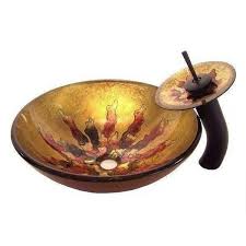 decorative round shaped unique sink