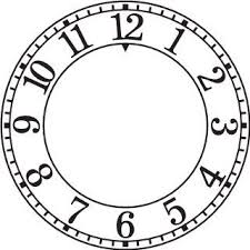 Die zeiger in der mitte drehbar befestigen. Clocks Uhr Ziffernblatt Etiketten Uhren