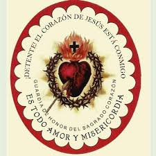 La difusión de la devoción al sagrado corazón de jesús se debe a santa margarita de alacoque a quien jesús se le apareció en varias ocasiones y le mostró los tres elementos que son: Guardia De Honor Del Sagrado Corazon De Jesus Home Facebook