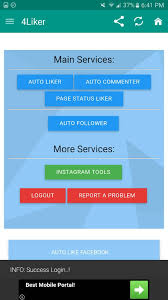 Similar to likes for instagram. Auto Instagram Likes Apk