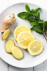 Cut lemon and ginger into thin slices. Homemade Ginger Tea With Mint Mariaushakova Com