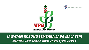 Jawatan kerja kosong 1 malaysia may 06, 2021. Lembaga Lada Malaysia Buka Jawatan Kosong Lada Minima Spm Layak Memohon