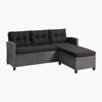 Lounge sofa mora recamiere 3 pers grau jysk save on furniture amp more quick amp easy returns in store shop jysk lounge sofas garten furniture amp more get great deals at target today garden lounge sofas jysk ireland gemütliche und stylische lounge sofas für 2 personen 3 personen 6 personen bei jysk jetzt günstig. Lounge Mobel Fur Den Garten Danisches Bettenlager
