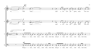 In music, especially western popular music, a bridge is a contrasting section that prepares for the return of the original material section. The Bridge Builder Satb Youtube