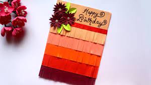 United states find diy, how to make greeting cards, card making ideas, tutorials, paper crafts, origami, paper folding, handmade, scrapbook, crafts ideas, arts, gift ideas all this and more on the channel idea of the day. Easy Handmade Card Idea Diy Birthday Card How To Make Ruffle Greeting Card Youtube