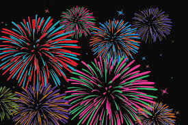 Fireworks New Year Rug Firework Painting Fireworks Art Fireworks